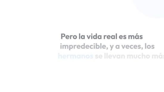 El hermano descolgado: cuando la diferencia de edad entre hermanos es muy grande