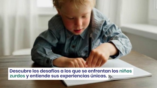 Los problemas de comprensión a los que se enfrentan los niños zurdos