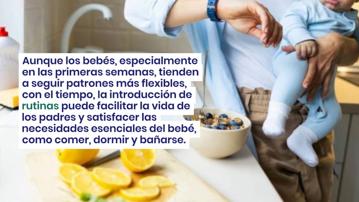 ¿Cuándo empezar a poner horarios al bebé?