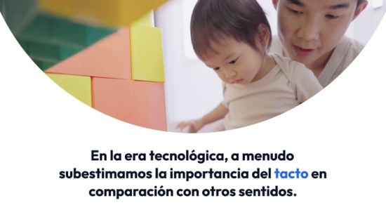 Paso a paso del desarrollo del tacto en los niños de 0 a 6 años