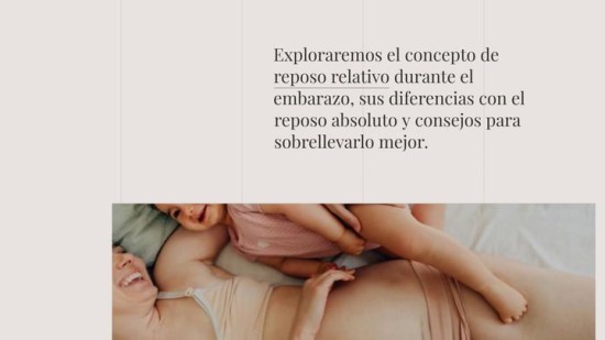 Reposo relativo en el embarazo: ¿qué es y cómo llevarlo mejor?