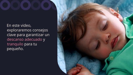 Mi bebe duerme poco: ¿cuáles son las causas?