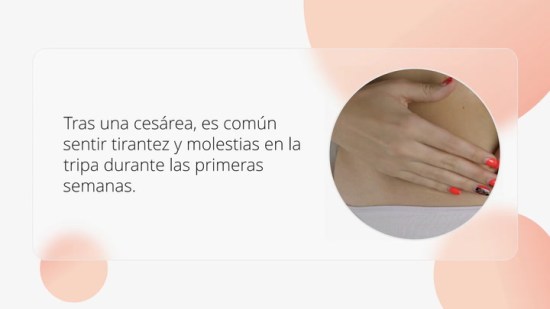 Cuidados de la cicatriz de la cesárea