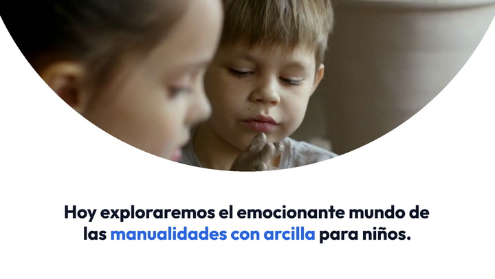 Manualidades con arcilla para despertar la creatividad de los niños