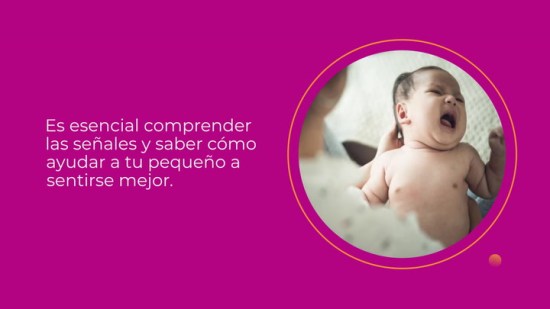 ¿Cuáles son los síntomas de los gases estomacales en bebés?