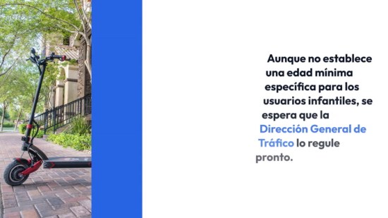 ¿Puede montar mi hijo en patinete eléctrico?