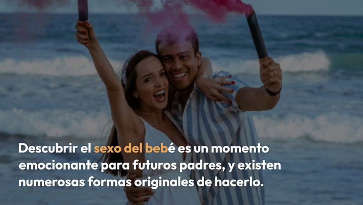 Gender reveal: ideas originales para revelar el sexo de tu bebé a tus allegados
