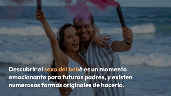 Gender reveal: ideas originales para revelar el sexo de tu bebé a tus allegados