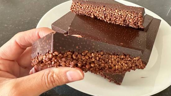 Turrón de chocolate saludable de Jéssica Gutiérrez