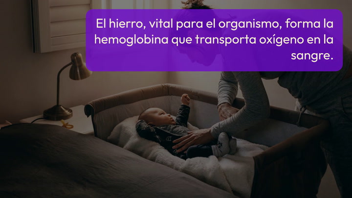 Anemia en bebés, ¿por qué tienen falta de hierro?