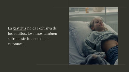 Gastritis en niños: causas más frecuentes