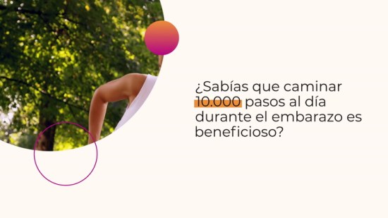 Embarazada se deben caminar 10.000 pasos al día
