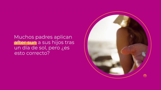 ¿Debo aplicar aftersun a los niños?