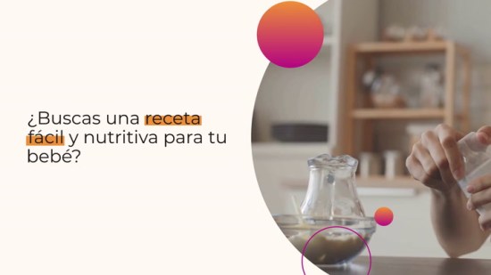 Puré de guisantes y zanahoria para bebés