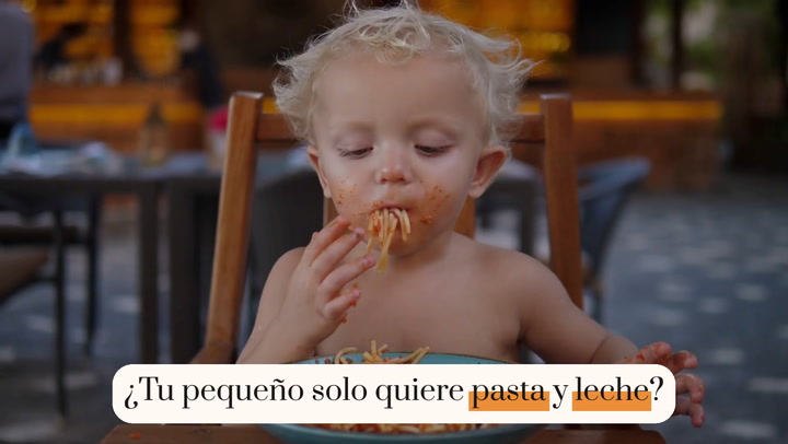 “Mi hijo se alimenta a base de pasta y leche”