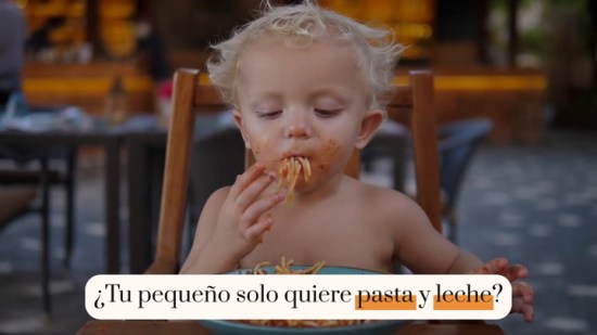 “Mi hijo se alimenta a base de pasta y leche”