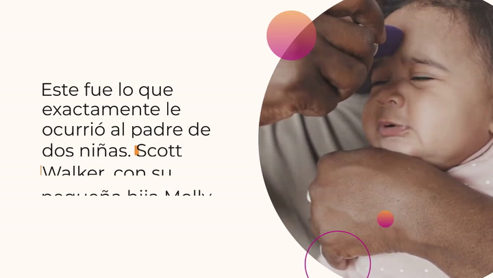 Lo que un simple cabello puede causar en un bebé