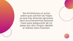 Cómo elegir bien el colchón para la cuna