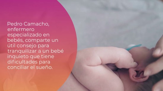 Cómo ayudar a calmar al bebé para que se pueda dormir