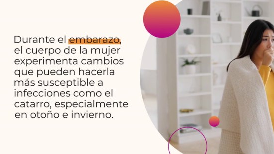 Catarro en el embarazo: ¿qué se puede tomar?