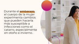 Catarro en el embarazo: ¿qué se puede tomar?