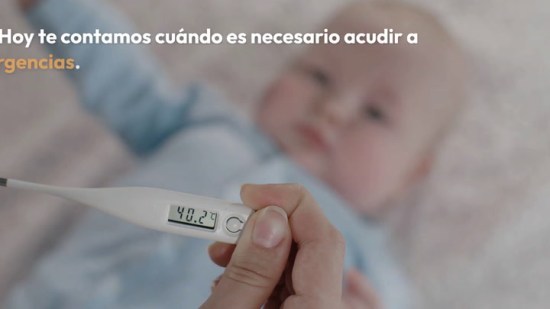 Cuándo ir a urgencias si el bebé tiene fiebre