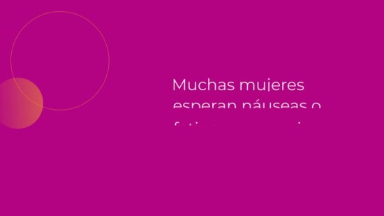 Estoy embarazada y no tengo síntomas: ¿algo va mal?