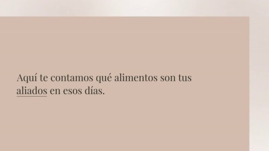 Los mejores alimentos para tomar con la regla