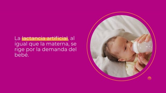 ¿Cuántas tomas de bibe debe hacer un bebé de tres meses?