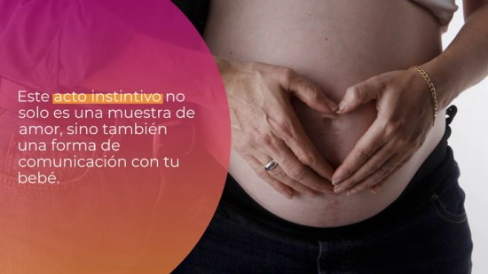 ¿Estás embarazada? A tu bebé le gusta que te acaricies la tripa