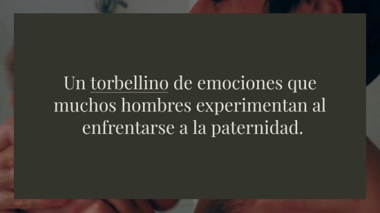 ¿Qué siente el futuro papá?