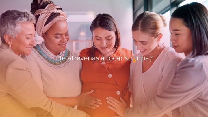 Tocar la tripa a una embarazada: ¡solo con permiso!