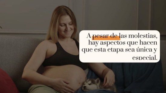 ¡Qué bien te sienta estar embarazada!