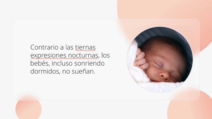 Dulces sueños: ¿con qué sueñan los bebés?