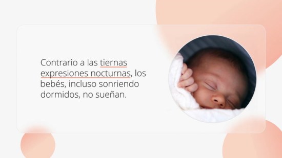 Dulces sueños: ¿con qué sueñan los bebés?