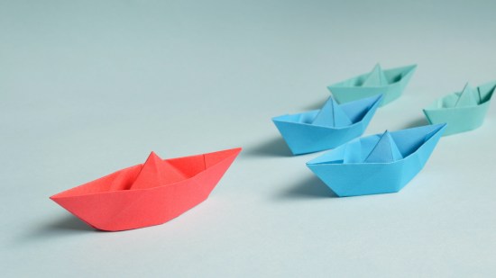 Barcos de papel