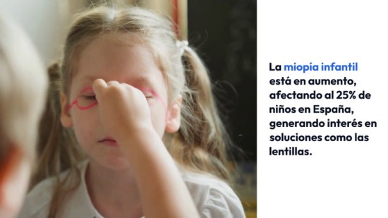 ¿A qué edad pueden ponerse lentillas los niños?