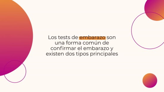 ¿Qué tipos de test de embarazo hay?