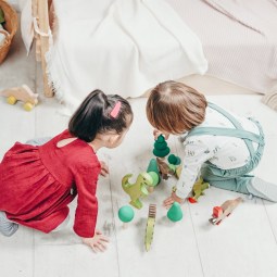 Niñas jugando