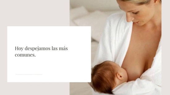 Lactancia: preguntas y respuestas