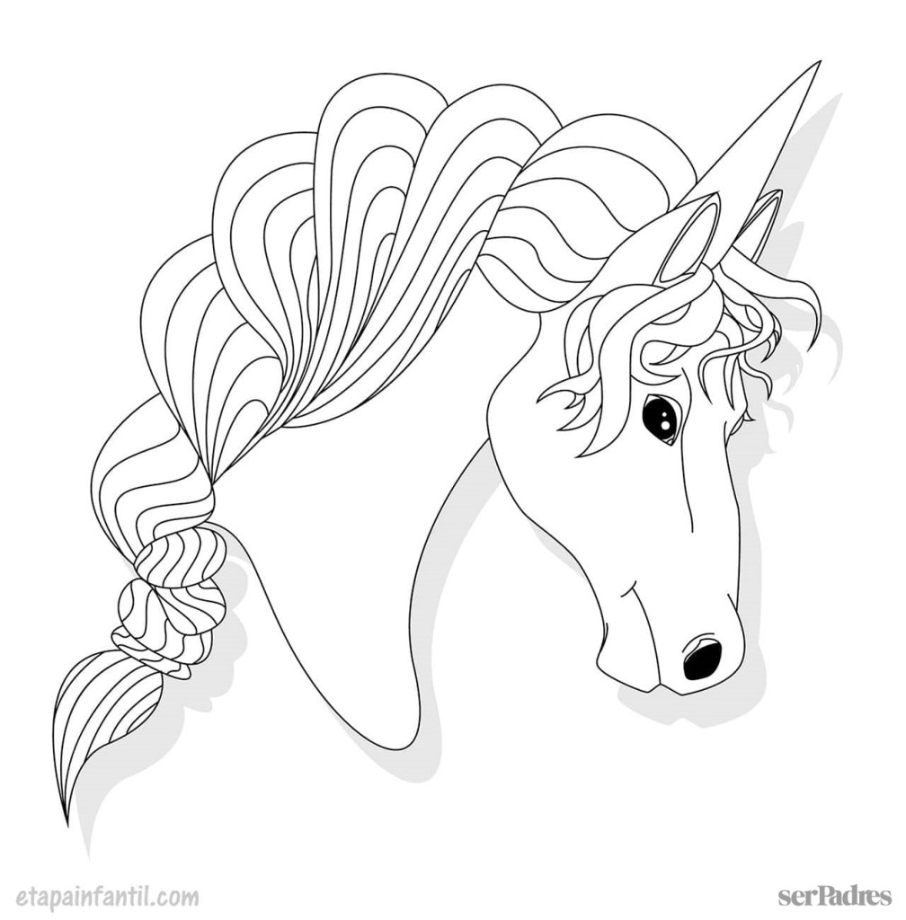 Dibujos de unicornios para colorear