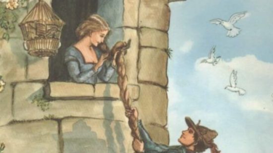Ilustración de "Rapunzel"