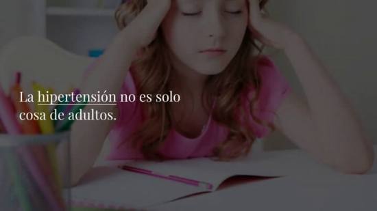 Hipertensión arterial en niños: todo lo que debes saber