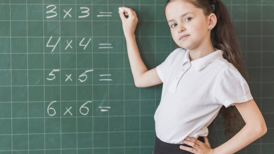 Tabla de multiplicar del 4