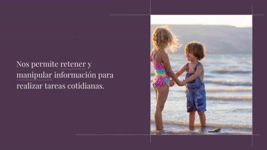 ¿Qué es la memoria funcional en niños?