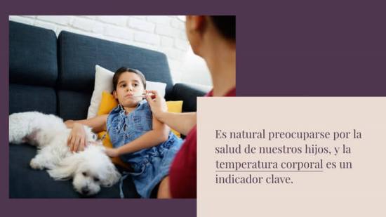 ¿Qué temperatura es la normal en los niños?