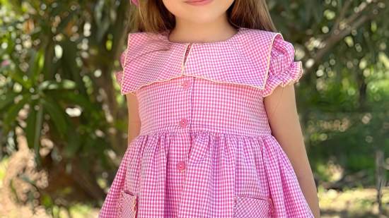 Vestido cuadros vichy