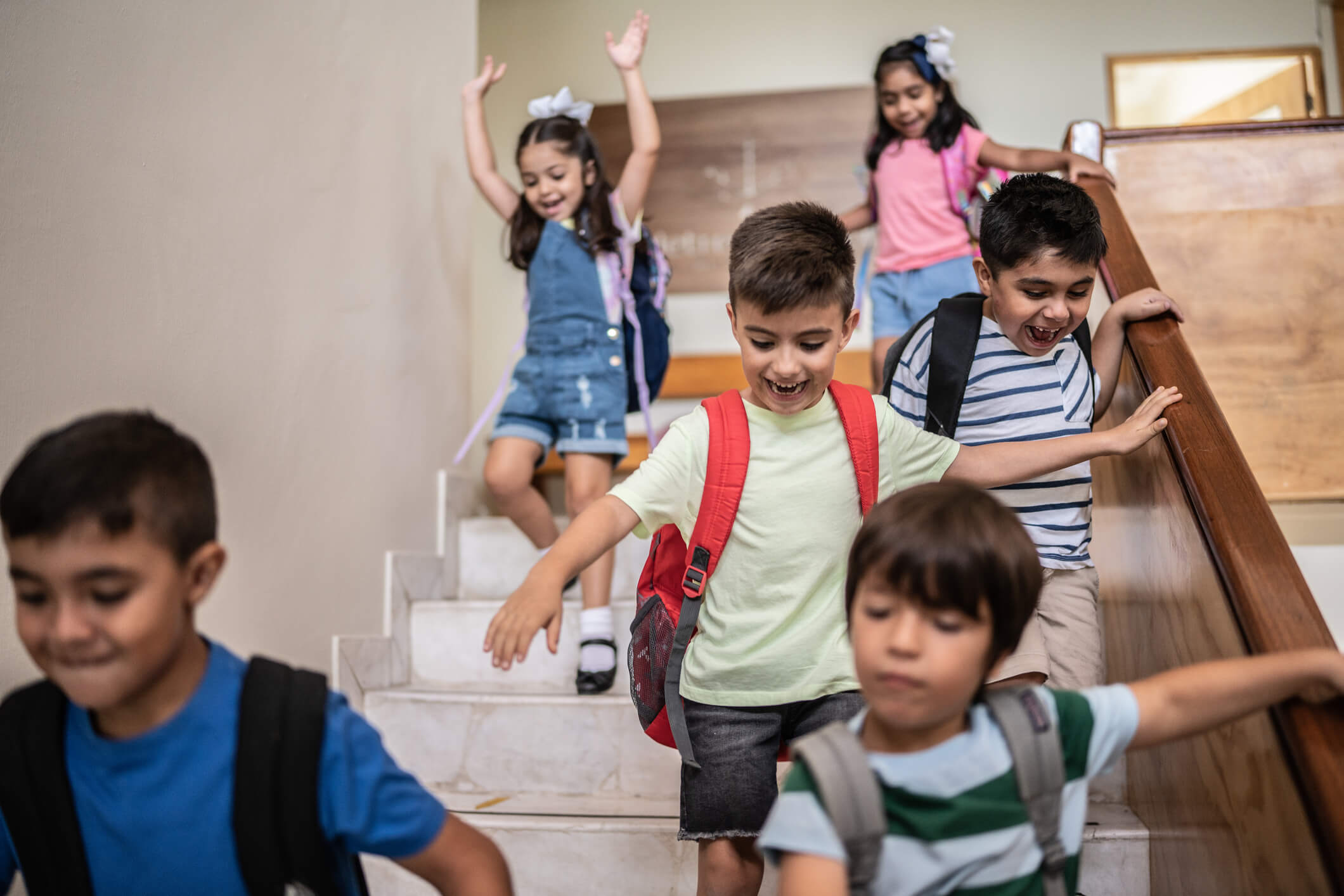 Niños en la escuela