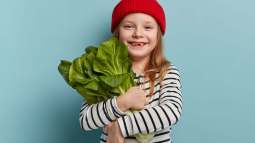 Verduras de temporada para niños
