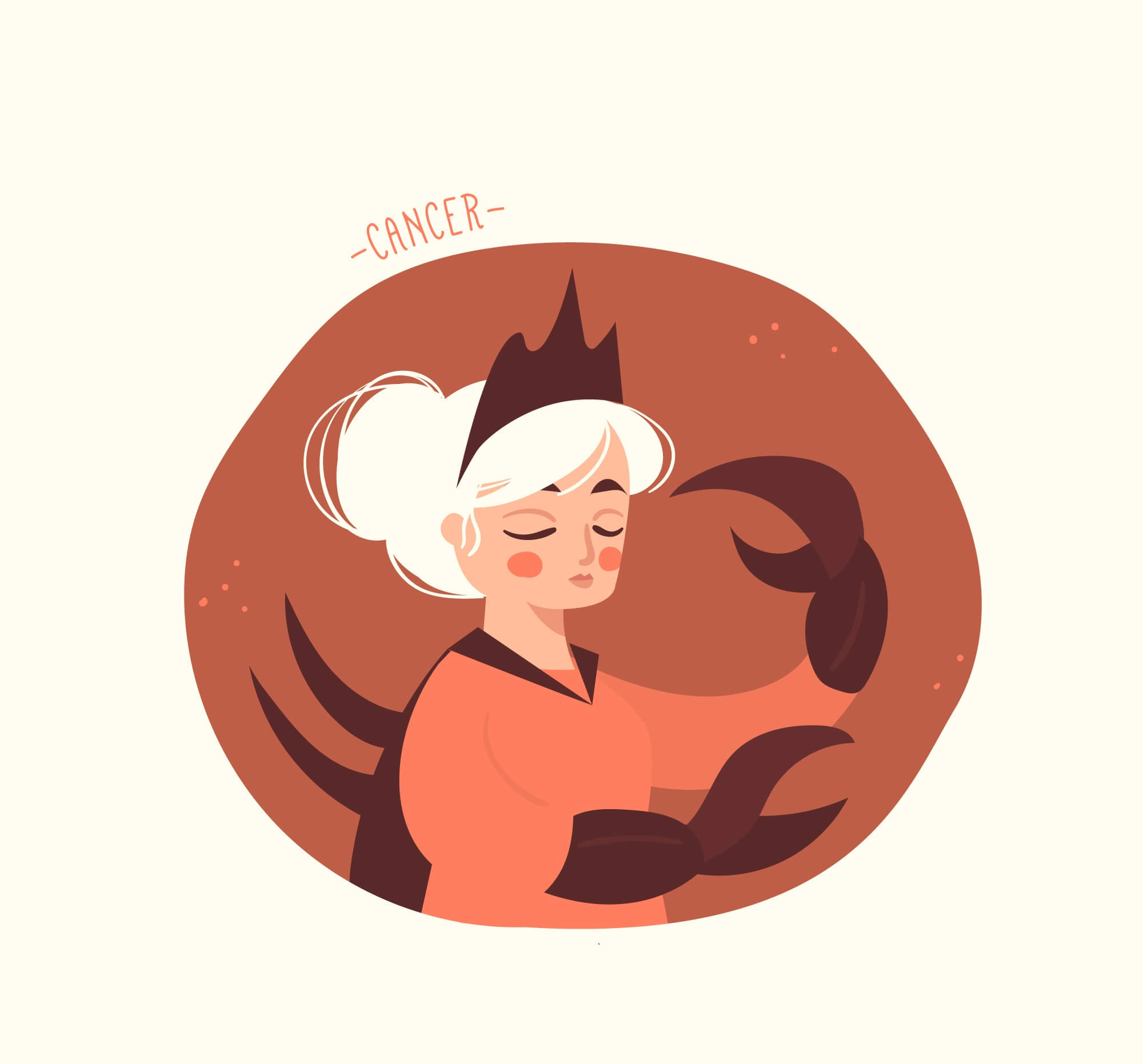 Cómo es el niño con signo cáncer